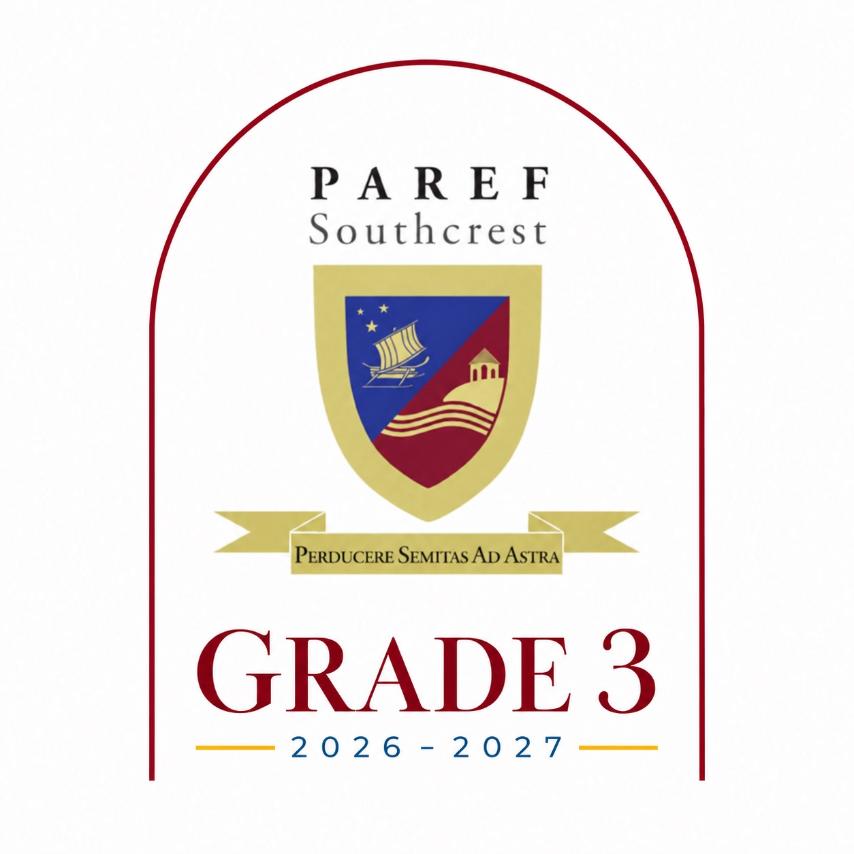 Paref Southcrest Grade 3 2026–2027